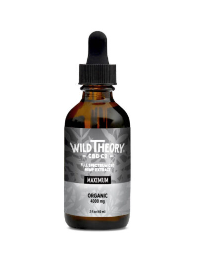Wild Theory Black Label Hemp Extract Oil – 4000mg Maximum 2 fluid ounce
