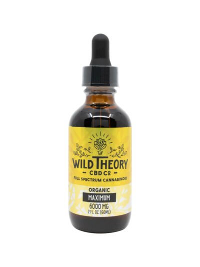 Wild Theory CBD Co. Full Spectrum CBD Oil 6000mg Maximum 2 fl oz